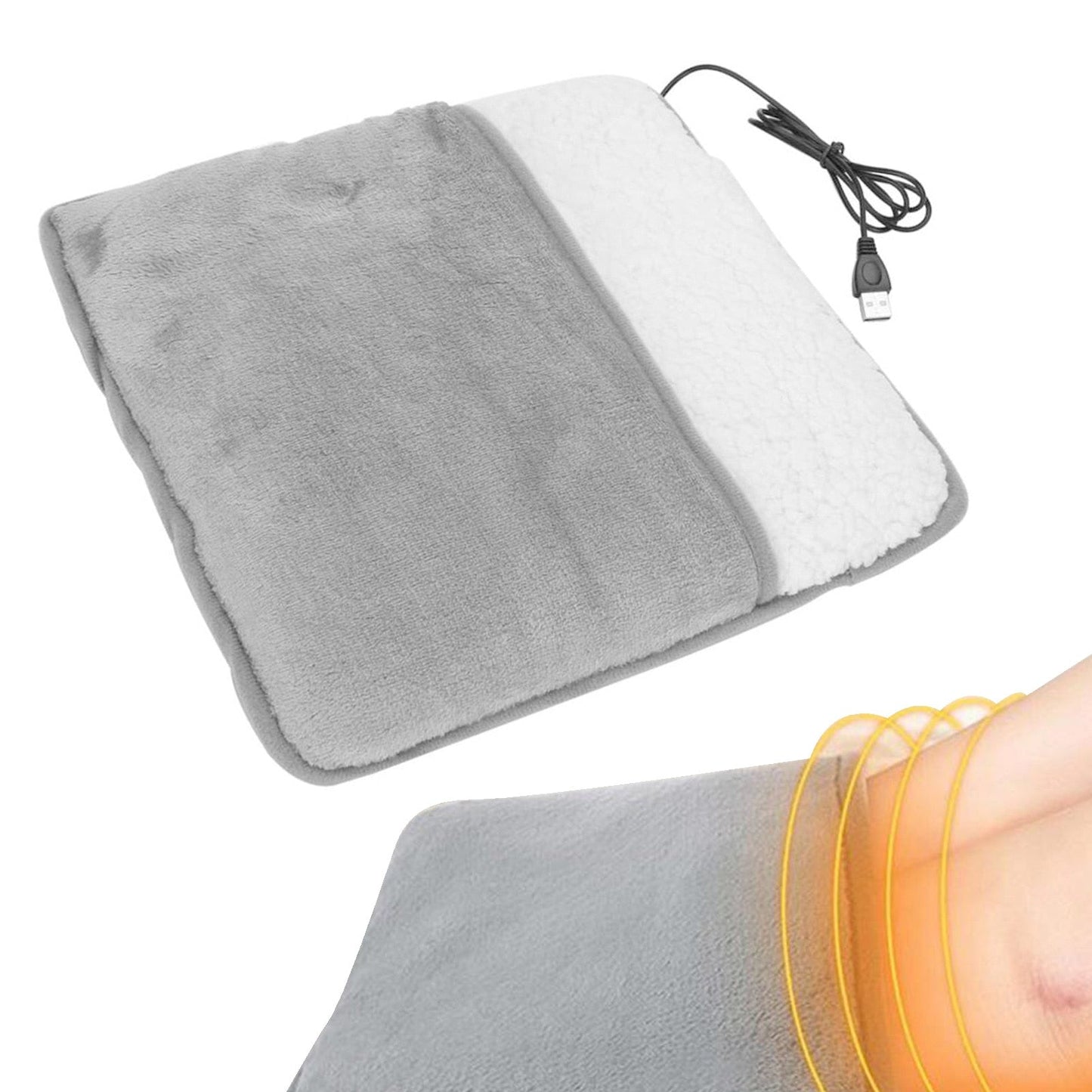 Heating Pad Usb Electric Heater For Feet Warm Slippers Winter Hand